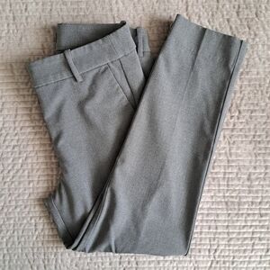 J. Crew Vintage Minimalist Ankle Cropped Gray Trousers Size 6P